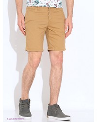 Мужские светло-коричневые шорты от Oodji