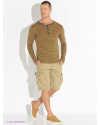 Мужские светло-коричневые шорты от Solid