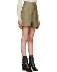 Женские светло-коричневые шорты от Isabel Marant