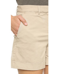 Женские светло-коричневые шорты от Theory