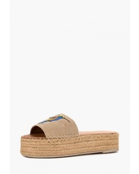 Женские светло-коричневые эспадрильи от Marco Bonne`