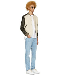 Мужской светло-коричневый бомбер от Maison Margiela