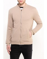 Мужской светло-коричневый бомбер от Brave Soul