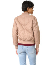 Женский светло-коричневый бомбер от Whistles