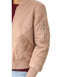 Женский светло-коричневый бомбер от Whistles