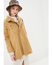 Женский светло-коричневый бомбер от Compañia Fantastica