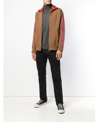 Мужской светло-коричневый бомбер от Laneus