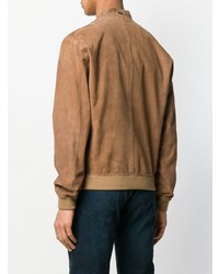 Мужской светло-коричневый бомбер от Herno