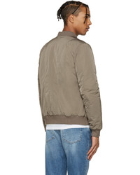 Мужской светло-коричневый бомбер от BLK DNM