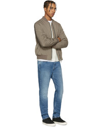 Мужской светло-коричневый бомбер от BLK DNM