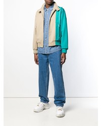 Мужской светло-коричневый бомбер от Maison Margiela