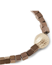 Мужской светло-коричневый браслет от Luis Morais