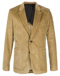 Мужской светло-коричневый вельветовый пиджак от Ami