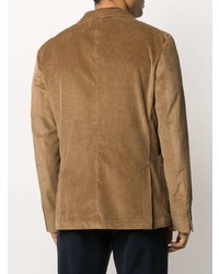 Мужской светло-коричневый вельветовый пиджак от BOSS