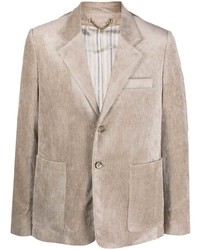 Мужской светло-коричневый вельветовый пиджак от Golden Goose