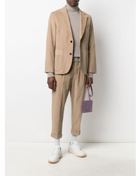 Мужской светло-коричневый вельветовый пиджак от Ami Paris