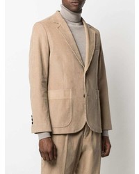 Мужской светло-коричневый вельветовый пиджак от Ami Paris