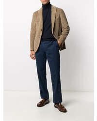 Мужской светло-коричневый вельветовый пиджак от Boglioli