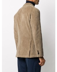 Мужской светло-коричневый вельветовый пиджак от Boglioli