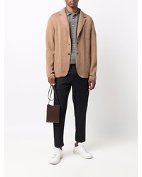 Мужской светло-коричневый вязаный пиджак от Missoni