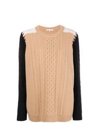 Женский светло-коричневый вязаный свитер от Chinti & Parker