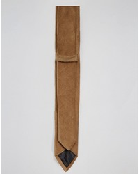 Мужской светло-коричневый галстук от Asos
