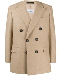 Мужской светло-коричневый двубортный пиджак от Casablanca