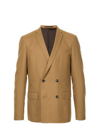 Мужской светло-коричневый двубортный пиджак от Kolor
