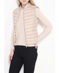 Женский светло-коричневый жилет от B.Style