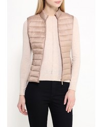 Женский светло-коричневый жилет от B.Style