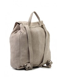 Женский светло-коричневый замшевый рюкзак от Mango