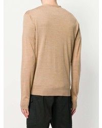 Мужской светло-коричневый кардиган от DSQUARED2