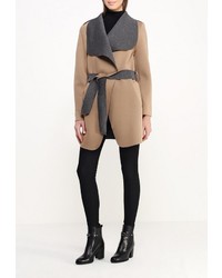 Женский светло-коричневый кардиган от Edge Clothing