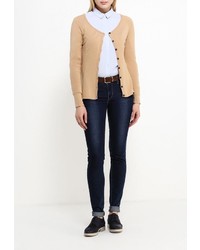 Женский светло-коричневый кардиган от Giorgio Di Mare