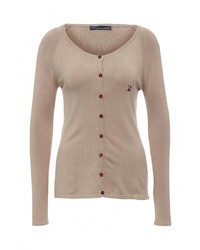Женский светло-коричневый кардиган от Giorgio Di Mare