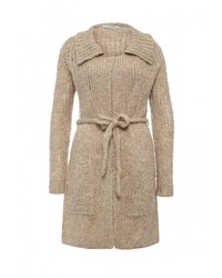 Женский светло-коричневый кардиган от Lovini