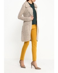 Женский светло-коричневый кардиган от Lovini