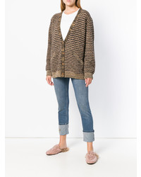 Женский светло-коричневый кардиган от Twin-Set