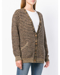 Женский светло-коричневый кардиган от Twin-Set