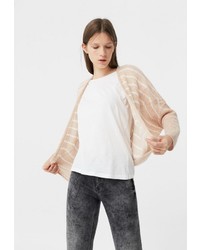 Женский светло-коричневый кардиган от Mango