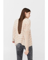 Женский светло-коричневый кардиган от Mango