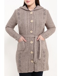 Женский светло-коричневый кардиган от Milana Style