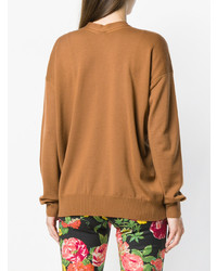 Женский светло-коричневый кардиган от Junya Watanabe