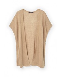 Женский светло-коричневый кардиган от Violeta BY MANGO