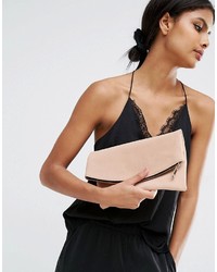 Светло-коричневый клатч от Asos