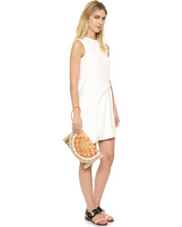 Светло-коричневый клатч от Anya Hindmarch