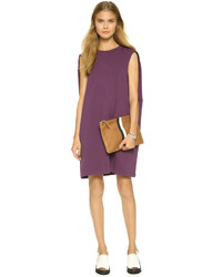 Светло-коричневый кожаный клатч от Clare Vivier