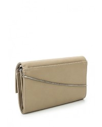 Светло-коричневый кожаный клатч от David Jones