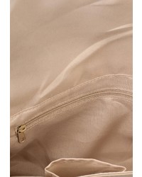 Светло-коричневый кожаный клатч от Dorothy Perkins