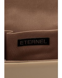 Светло-коричневый кожаный клатч от Eternal
